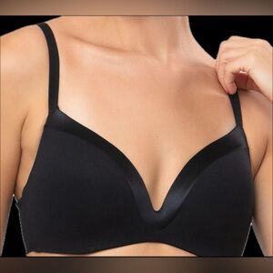 Underoutfit bra 2X NEW satin grace plunge bra $69